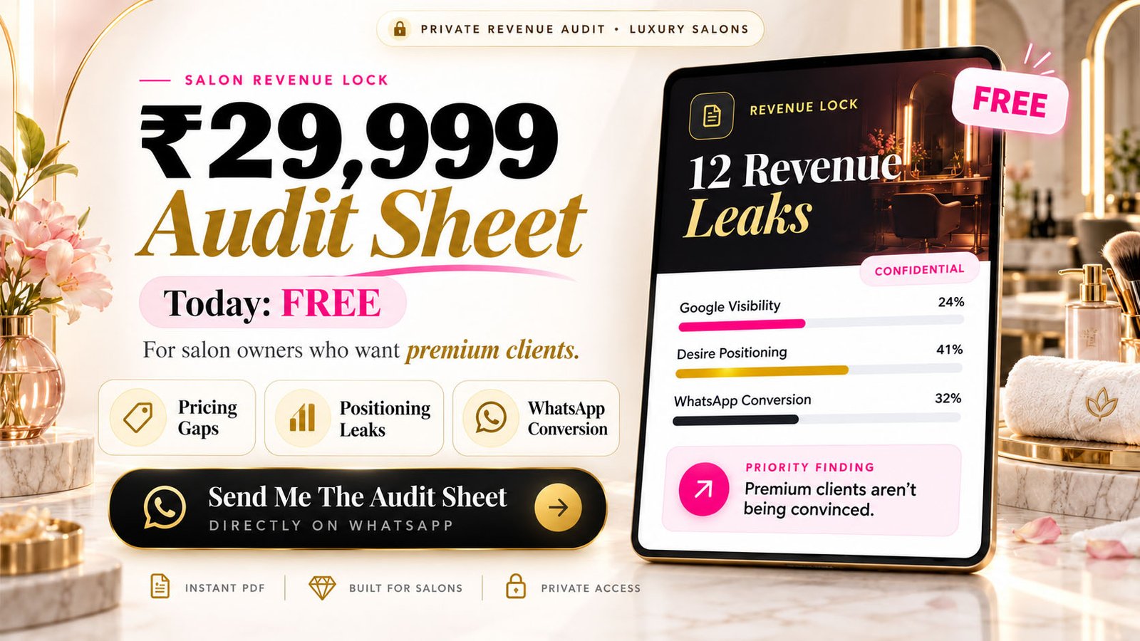 Private Audit Sheet - 12 Revenue Leaks